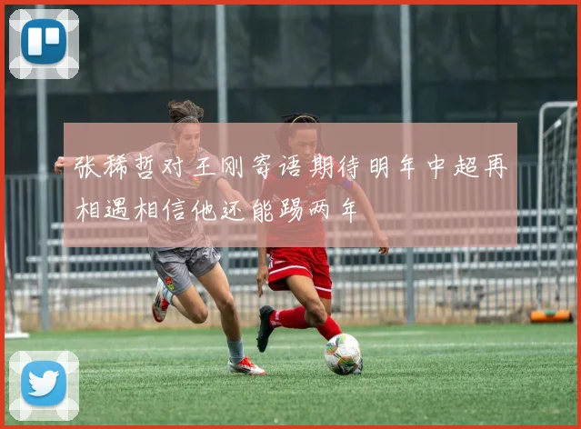 张稀哲对王刚寄语期待明年中超再相遇相信他还能踢两年